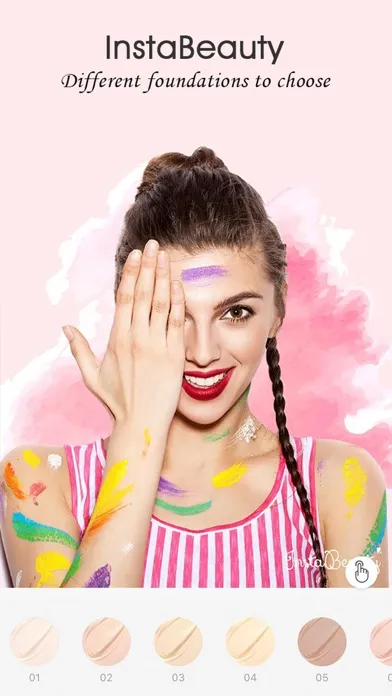 InstaBeauty - Makeup Camera! Ekran Görüntüleri