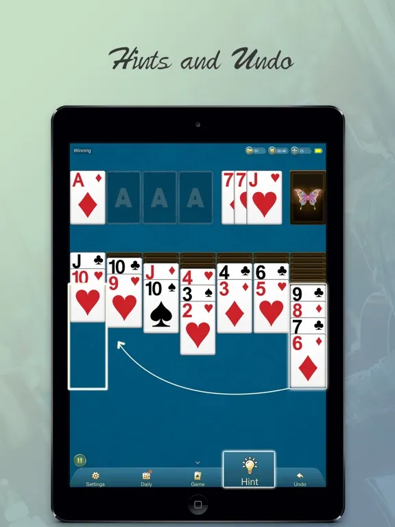 Capturas de pantalla de Solitaire - Free Classic Card Games App iPad 