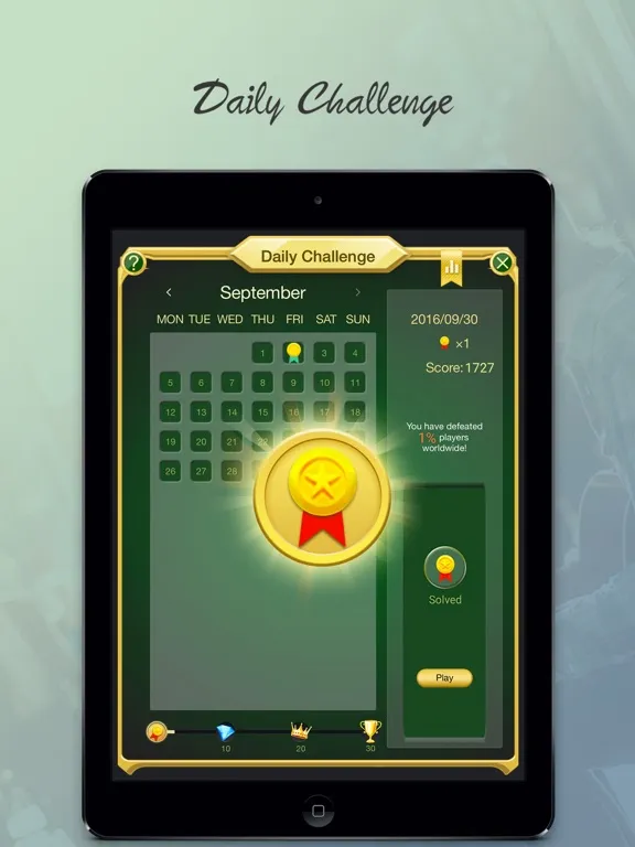 Capturas de pantalla de Solitaire - Free Classic Card Games App iPad 