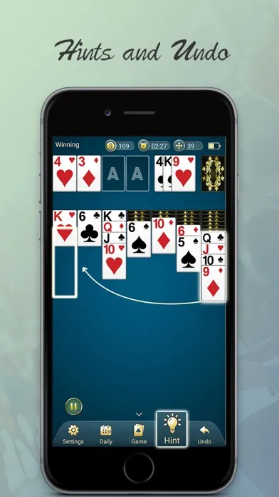 Capturas de pantalla de Solitaire - Free Classic Card Games App