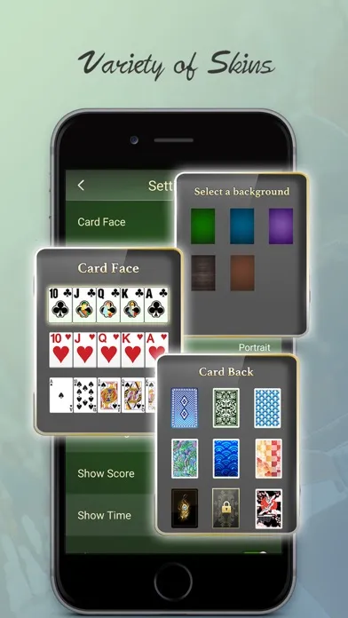 Capturas de pantalla de Solitaire - Free Classic Card Games App