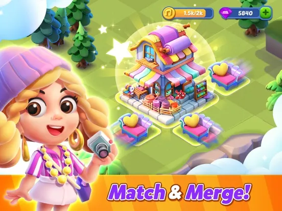 Mergical - Match Island Game iPad 应用截图