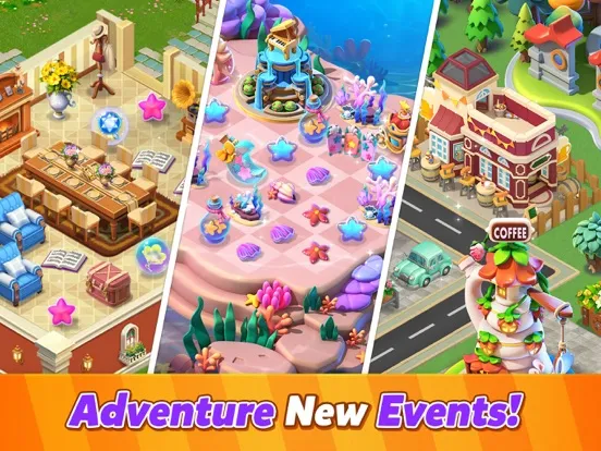 Mergical - Match Island Game iPad 应用截图