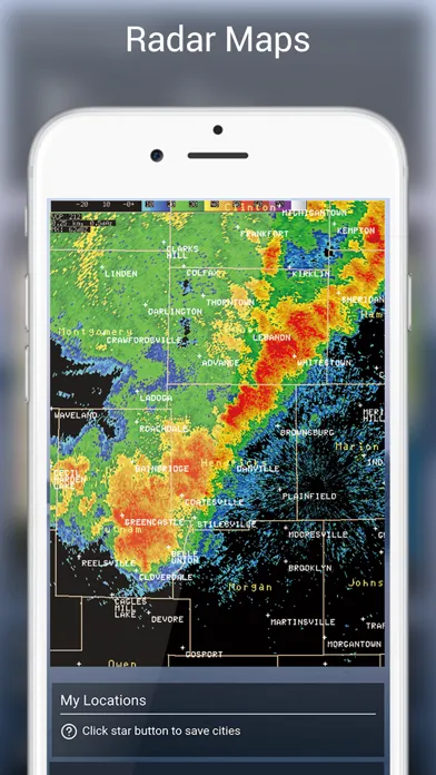 Capturas de pantalla de Live Weather - Weather Radar & Forecast app