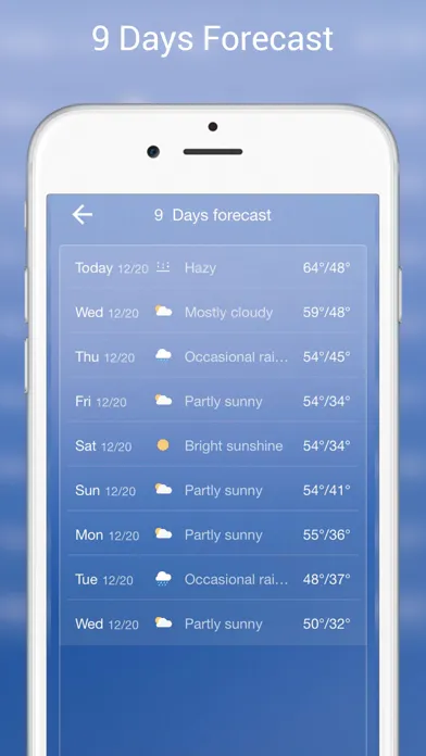 Capturas de pantalla de Live Weather - Weather Radar & Forecast app