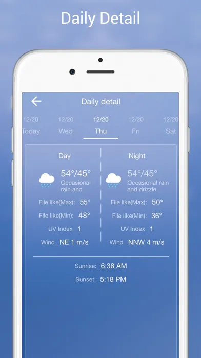 Capturas de pantalla de Live Weather - Weather Radar & Forecast app