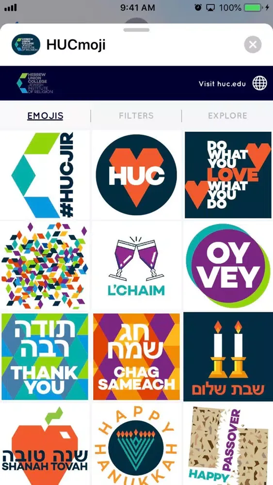 Capturas de pantalla de HUCmoji