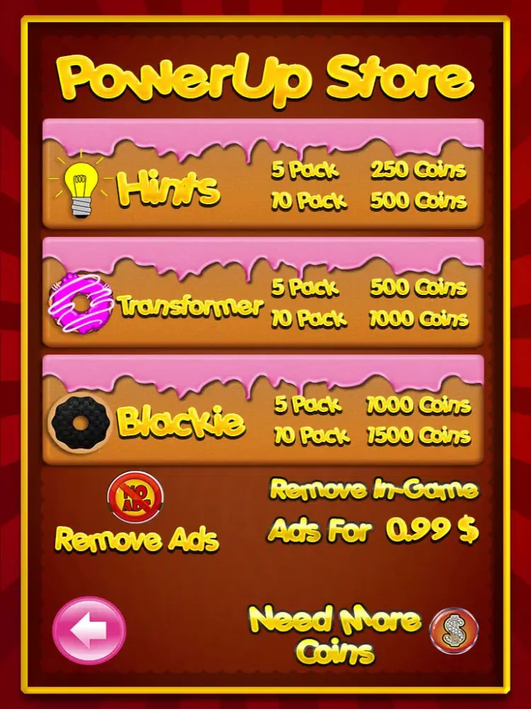Screenshot di Doughnut-s Delicious :Donut-s Free-Fall Match-ed 3 Challenge iPad 
