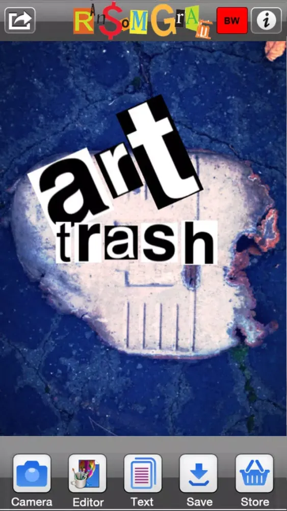 Capturas de pantalla de RansomGram - Picture Message