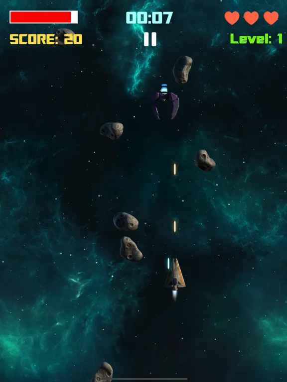 Space_Defender iPad  스크린샷