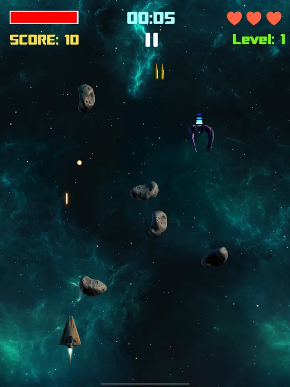 Space_Defender iPad  스크린샷