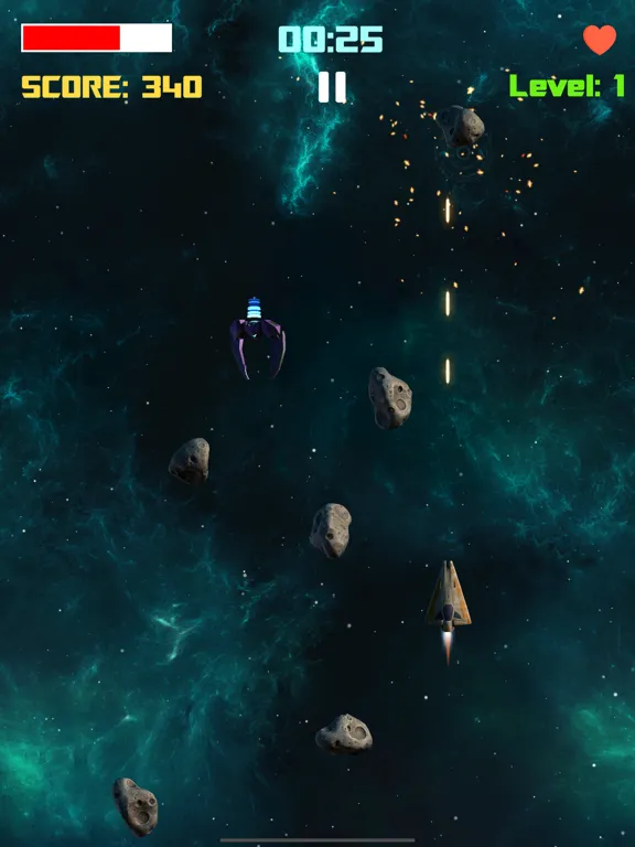 Space_Defender iPad  스크린샷
