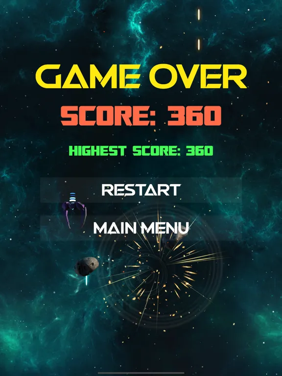 Space_Defender iPad  스크린샷