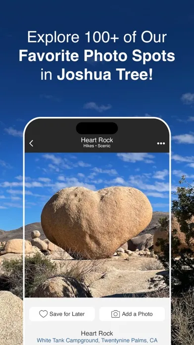Joshua Tree Offline Guide سکرین شاٹس
