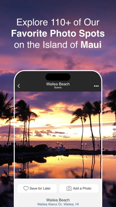 Capturas de tela do Maui Offline Island Guide