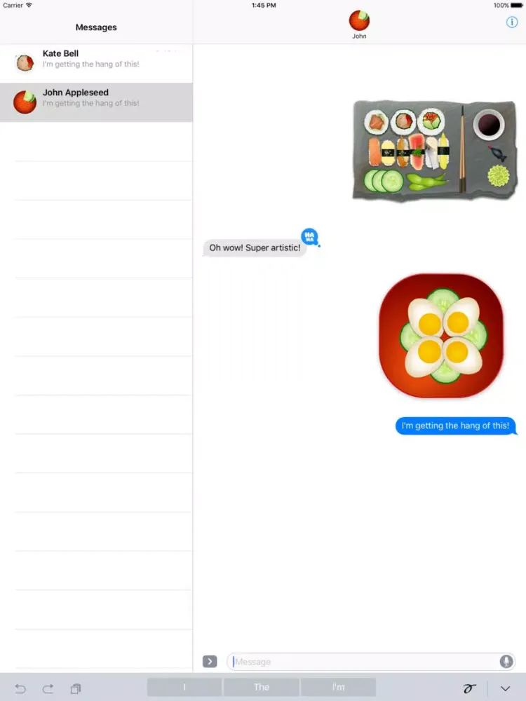 Bentoji | Japanese Sushi to share with friends iPad  スクリーンショット