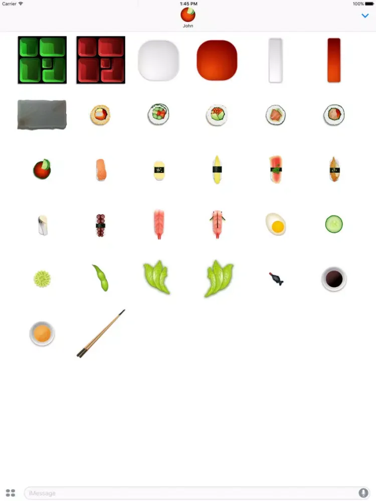 Bentoji | Japanese Sushi to share with friends iPad  スクリーンショット