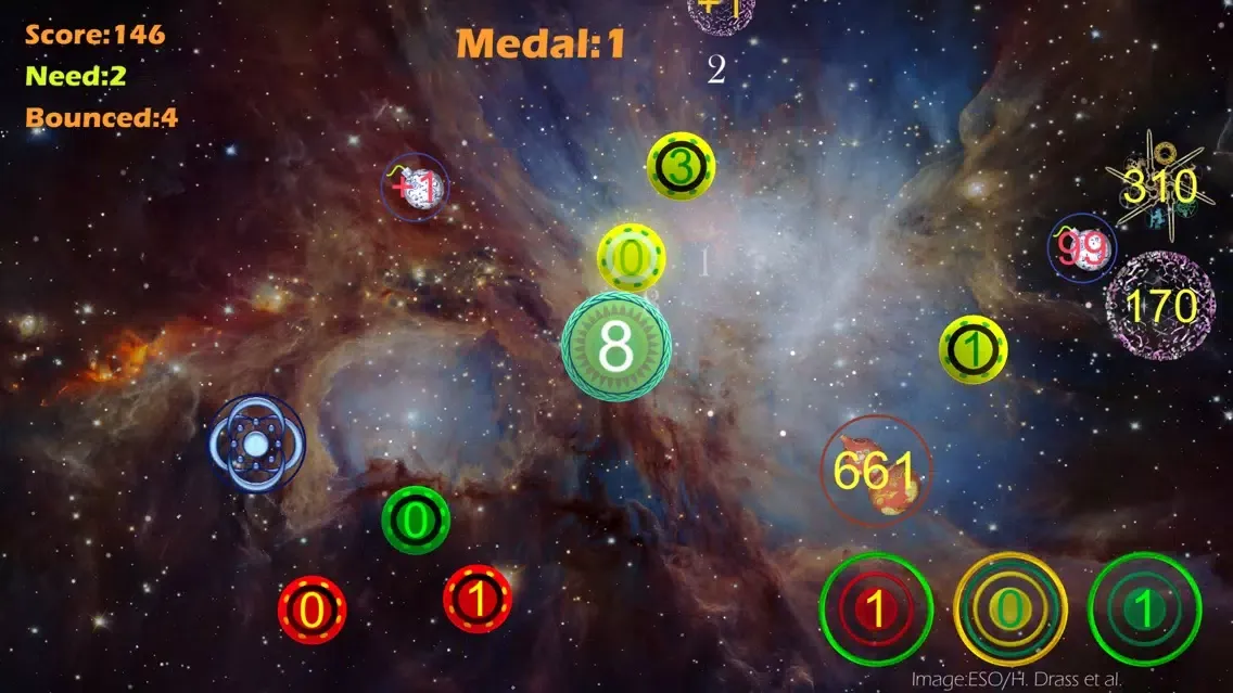 Capturas de tela do Meteor Raid