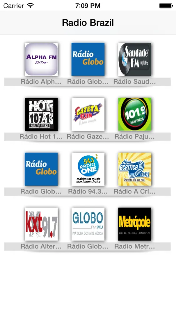 Meu Rádios Brasil: Brasileira Todos os rádios no mesmo app! Felicidades rádio;) स्क्रीनशॉट
