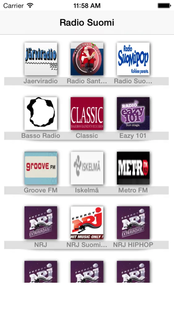 My Radio Suomi: Suomi Kaikki radiot samalla ohjelmalla! Live radio;)應用截圖