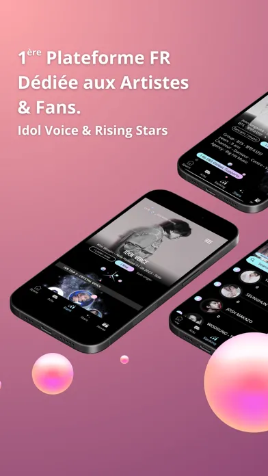 Tangkapan skrin Idol Voice & Rising Stars