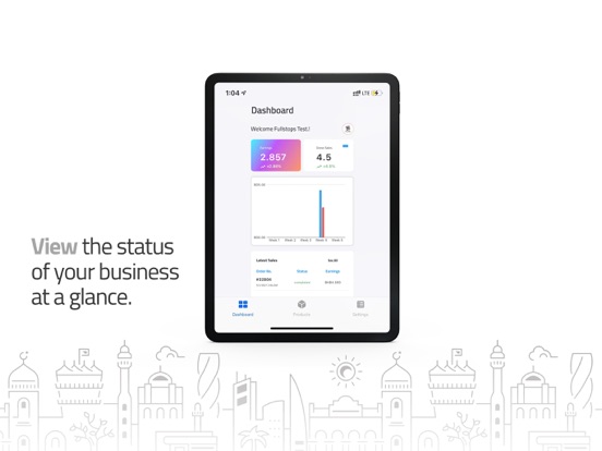 FullStops Seller. iPad  سکرین شاٹس