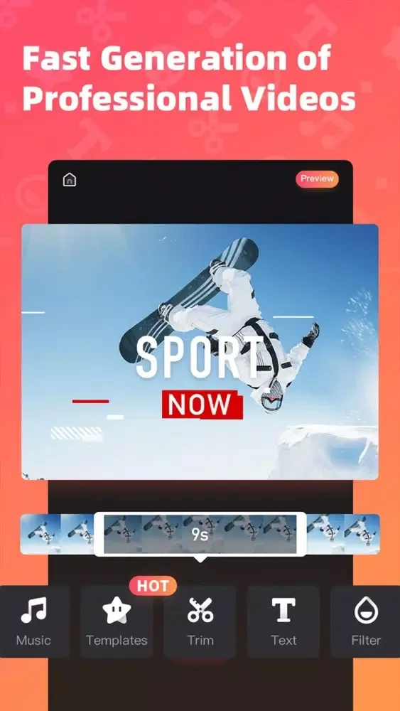 Weclip-Promo video Editor Screenshots
