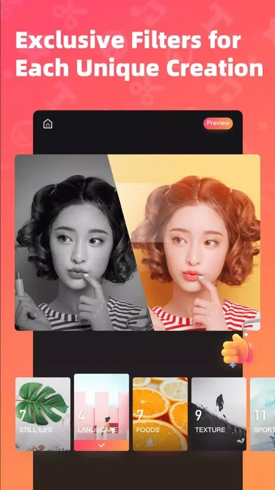Weclip-Promo video Editor Screenshots