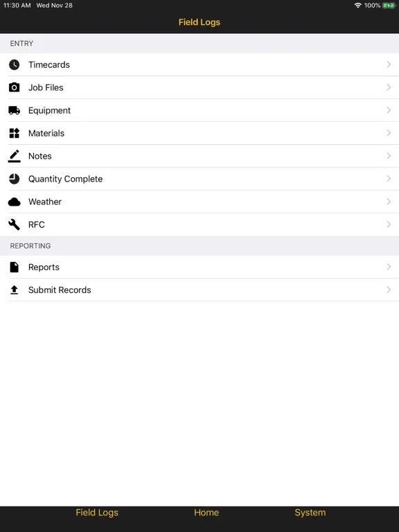 تصاویر FOUNDATION Field Log iPad 