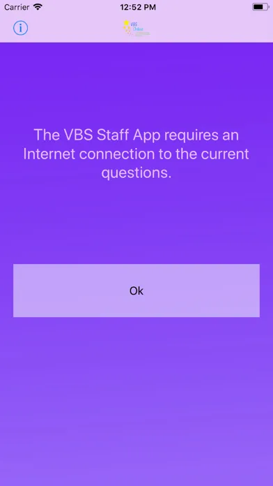 Captures d'écran de VBS Staff