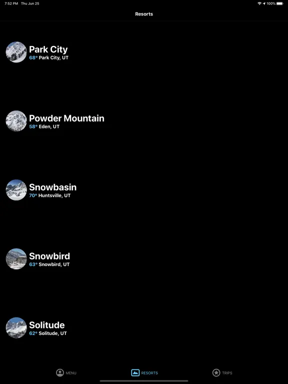تصاویر Polara Skiing and Snowboarding iPad 
