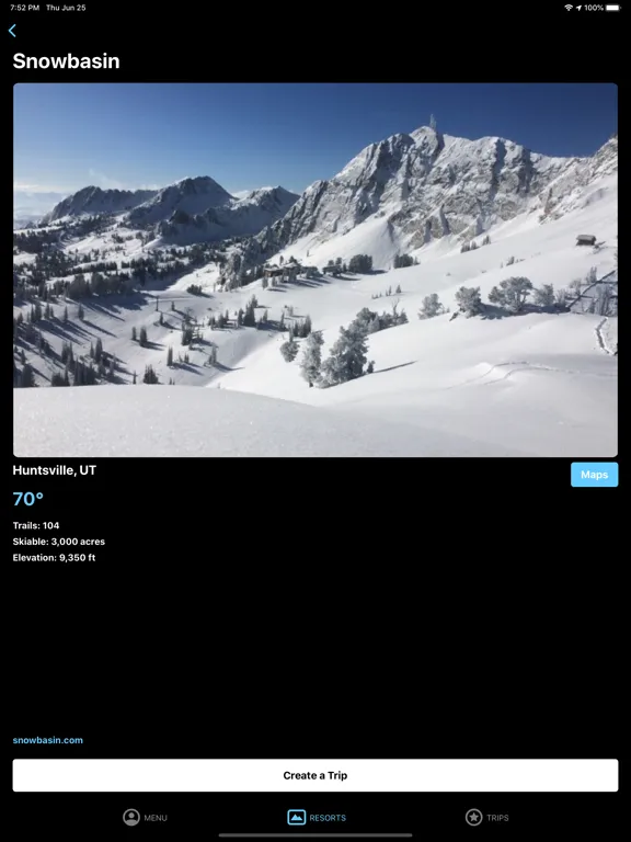 تصاویر Polara Skiing and Snowboarding iPad 