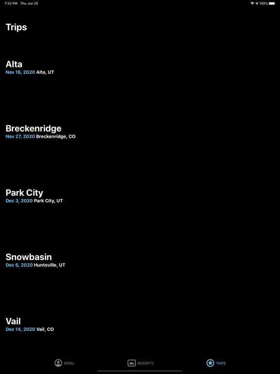 تصاویر Polara Skiing and Snowboarding iPad 