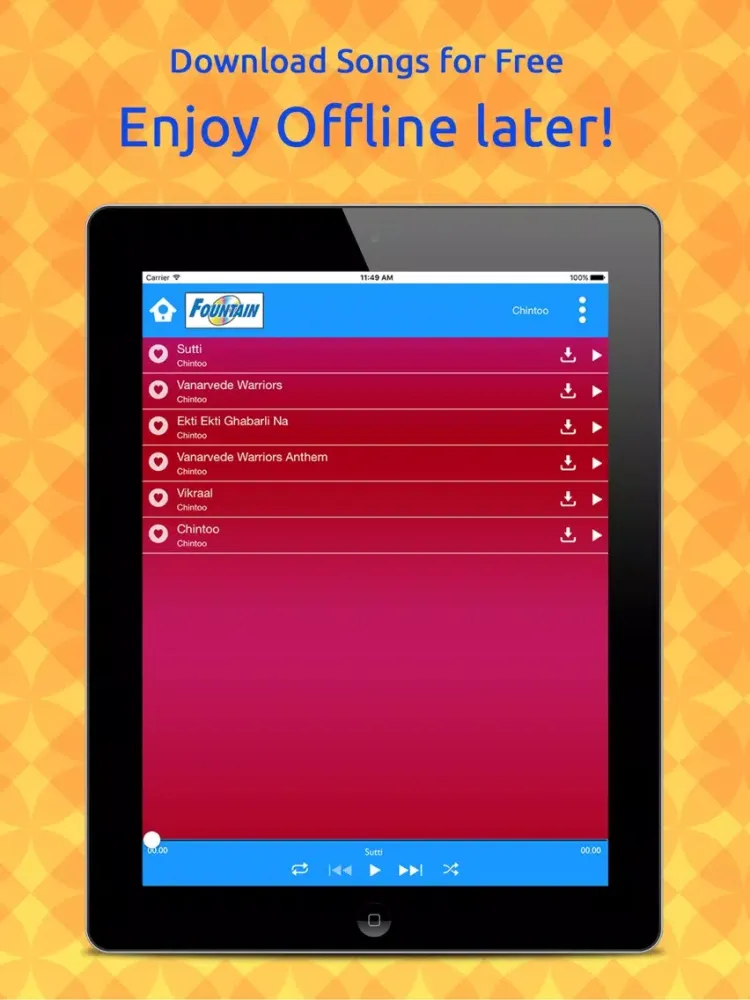 Screenshot di Marathi Movie Songs iPad 