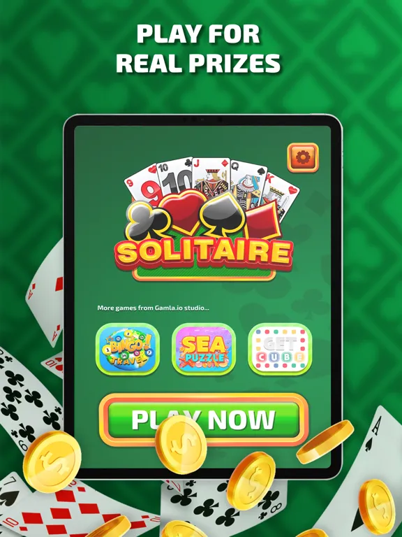 Capturas de tela do Solitaire Battle Blitz Game iPad 