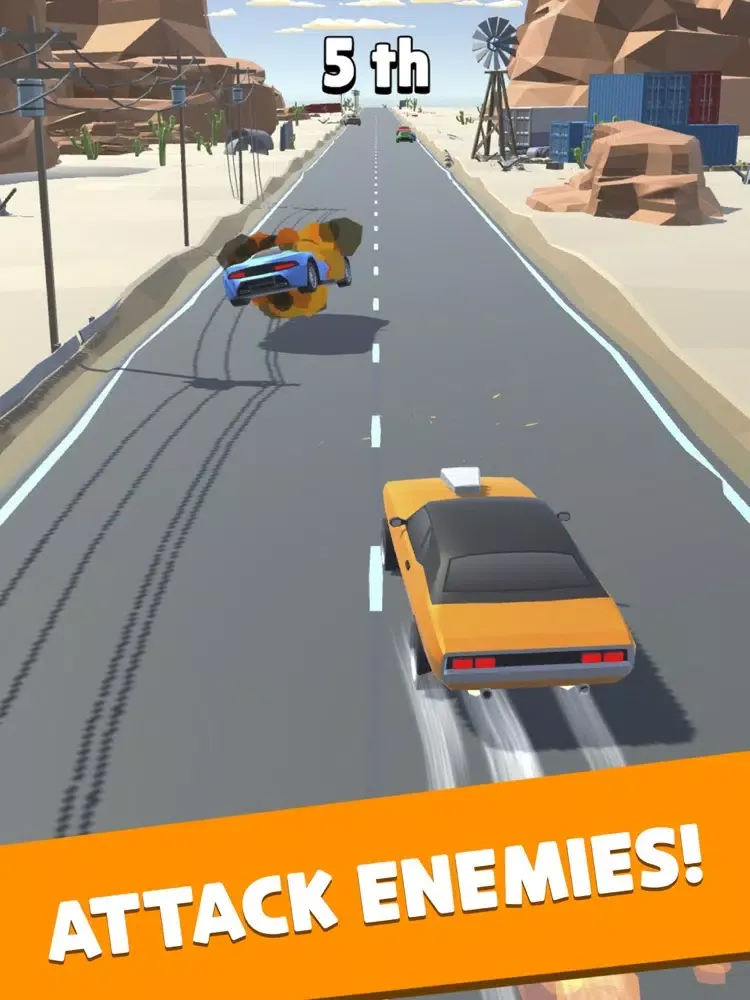 Capturas de tela do Car Clash 3D iPad 
