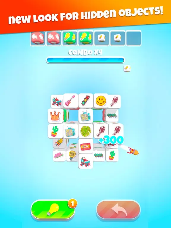 Dice Match 3D iPad  Screenshots