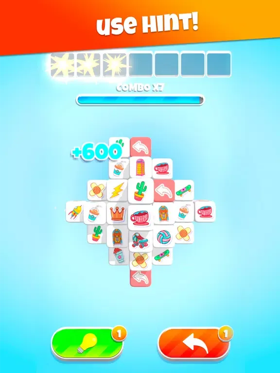 Dice Match 3D iPad  Screenshots