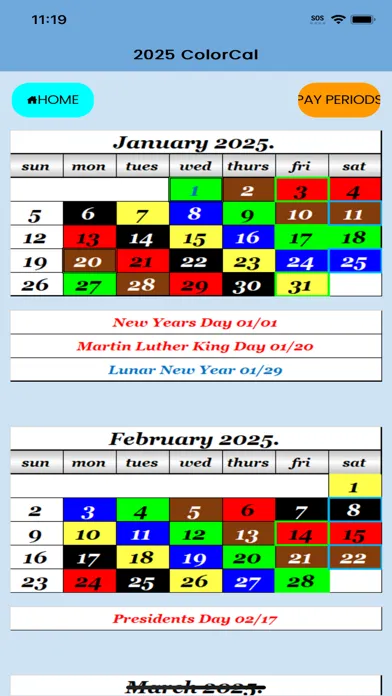 Zrzuty ekranu 2025 ColorCal