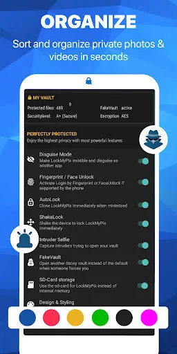 LockMyPix Safe Photo Vault Screenshots