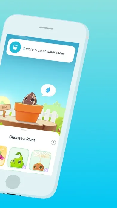 Screenshot di Plant Nanny Cute Water Tracker