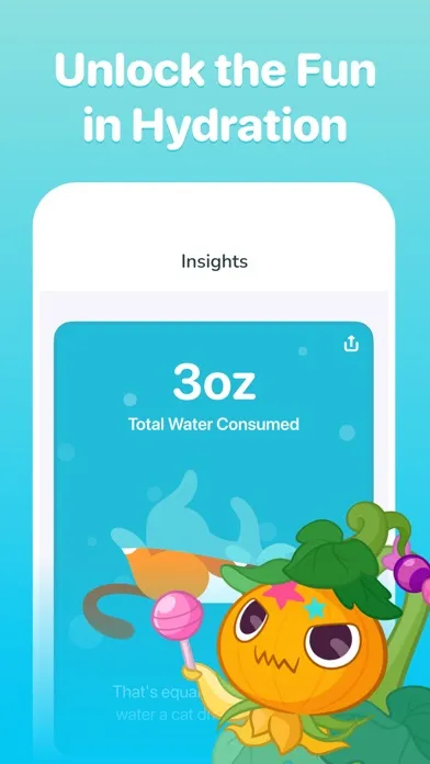 Screenshot di Plant Nanny Cute Water Tracker
