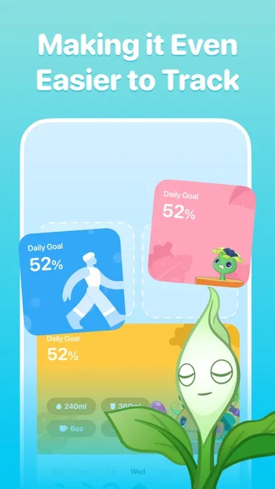 Screenshot di Plant Nanny Cute Water Tracker