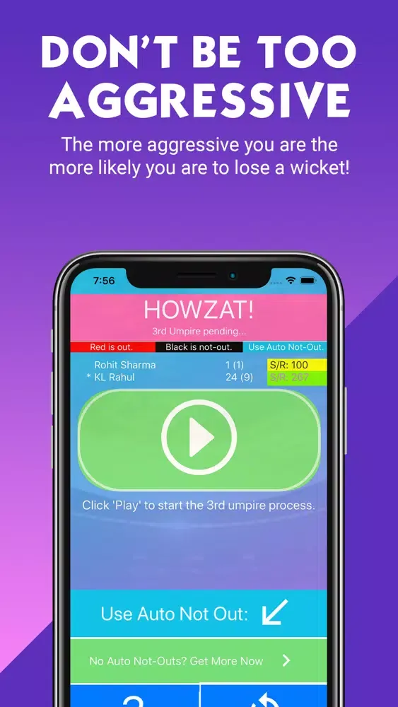 Ảnh chụp màn hình của 4dot6 Card Cricket Live