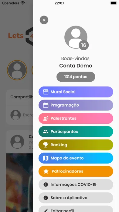 Screenshot di lets.4.events