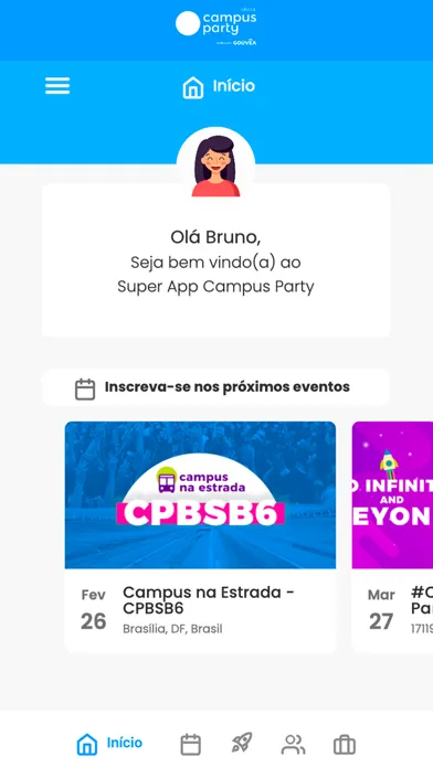 Zrzuty ekranu Campus Party Brasil - #CPBR