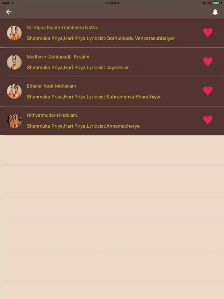 ภาพหน้าจอของ Soundaryam - Priya Sisters iPad 