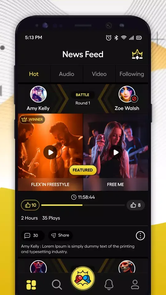 4FC-RAP MUSIC BATTLE Screenshots