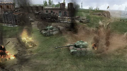 US Conflict — Tank Battles سکرین شاٹس