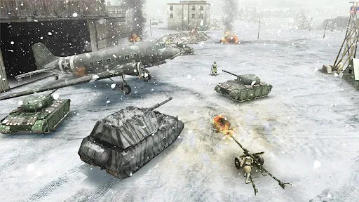 US Conflict — Tank Battles سکرین شاٹس